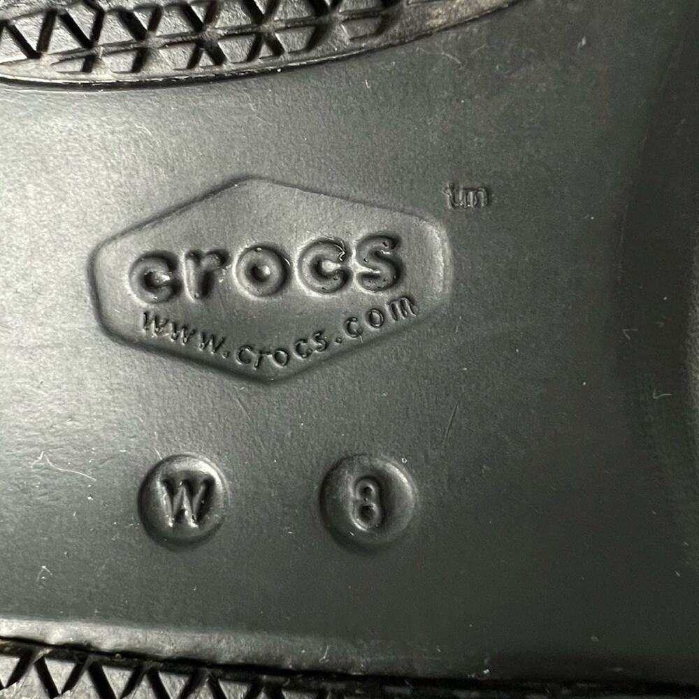 Crocs Neria Pro Graphic Clogs Slip Resistant Size 8 Rainbow Casual Comfort - Picture 16 of 16
